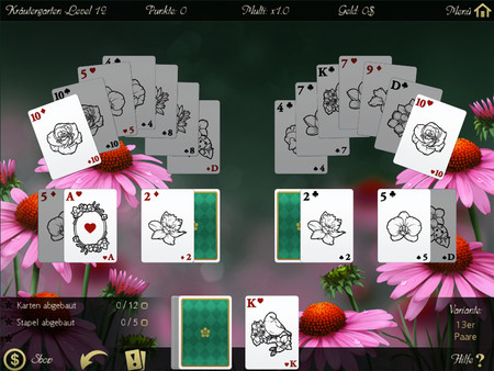 Solitaire Beautiful Garden Season screenshot 4