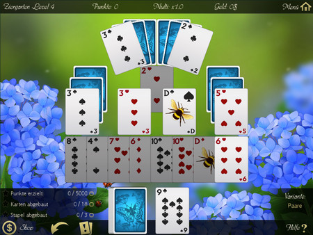 Solitaire Beautiful Garden Season screenshot 7