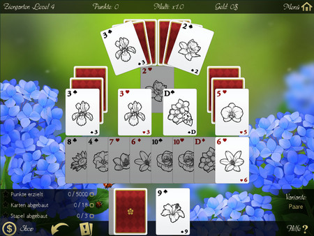 Solitaire Beautiful Garden Season screenshot 11