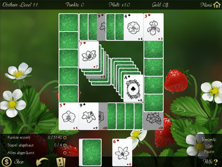 Solitaire Beautiful Garden Season screenshot 8