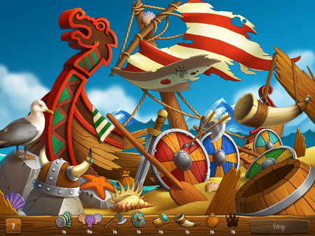 Secret of the Vikings - Mystery island screenshot 3