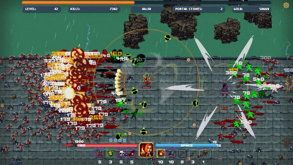 MIGHT'N MOW'EM: CO-OP SURVIVORS ONLINE screenshot 1