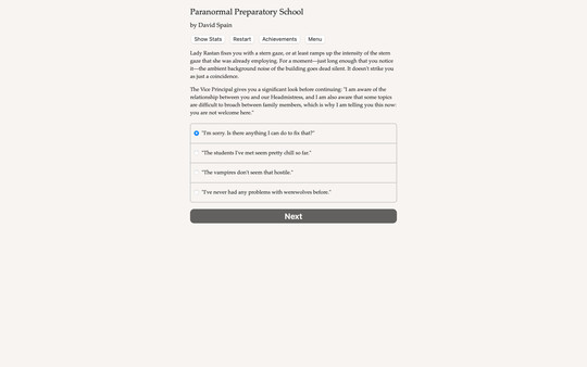 Paranormal Preparatory School screenshot 2