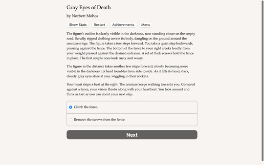 Gray Eyes of Death screenshot 3