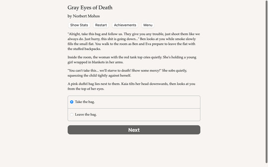Gray Eyes of Death screenshot 2