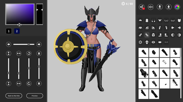 Armor Girl Simulator screenshot 1