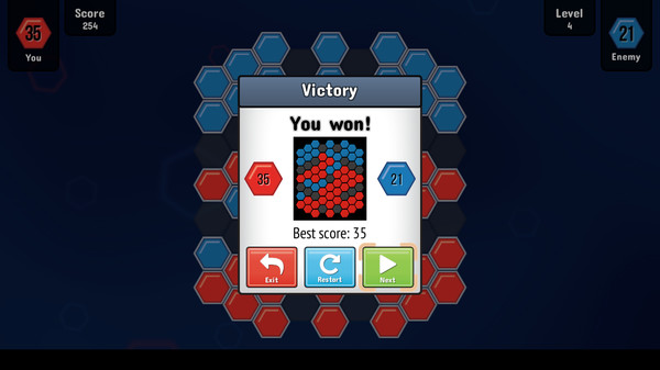 Hexxagon - Board Game screenshot 3