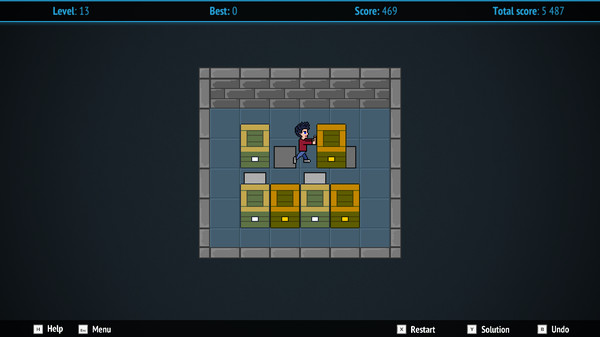 Push the Box - Puzzle Game screenshot 2
