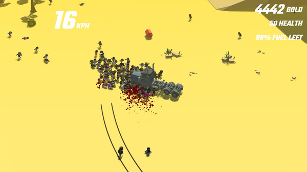 Running Over Zombies screenshot 2