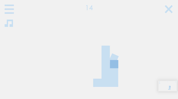 Squarely Blue screenshot 1