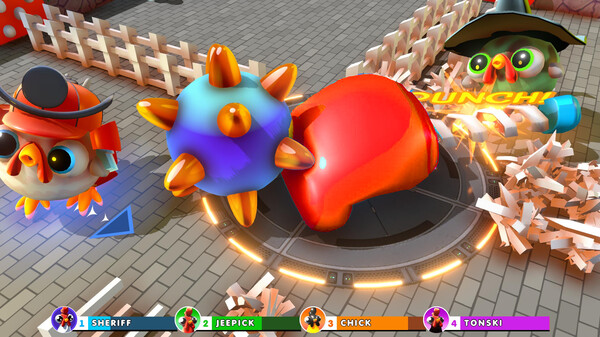 Chickenoidz Super Party screenshot 1