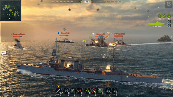 Navy War: Battleship Games screenshot 3
