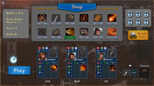 Not Your Mama's Autobattler screenshot 1