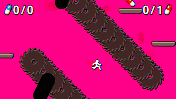 Stickman Synthwave Escape screenshot 1