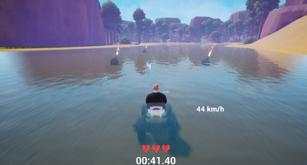 Lawnmower game: Mortal Race screenshot 2