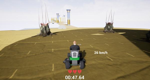 Lawnmower game: Mortal Race screenshot 5