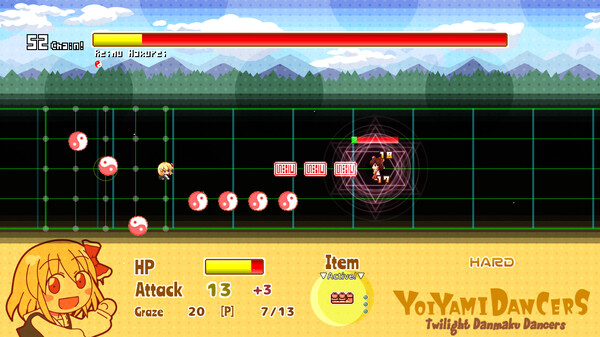 Yoiyami Dancers: Twilight Danmaku Dancers screenshot 5