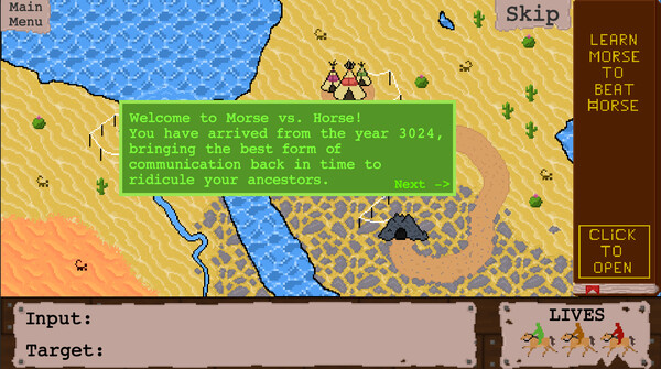 Morse vs. Horse screenshot 1