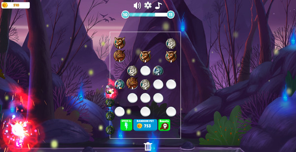 Merge Beasts - Defense Game screenshot 1