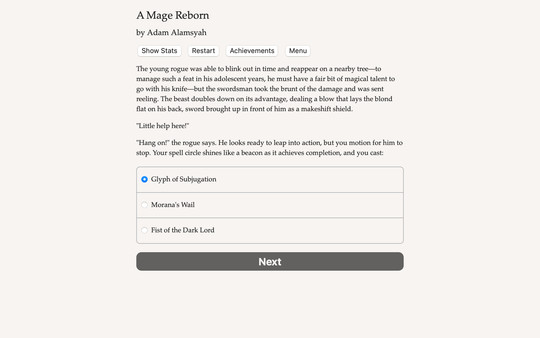 A Mage Reborn screenshot 0