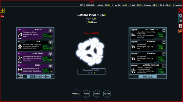 AsteroIdle screenshot 1