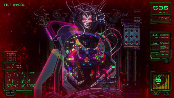 XENOTILT: HOSTILE PINBALL ACTION screenshot 1
