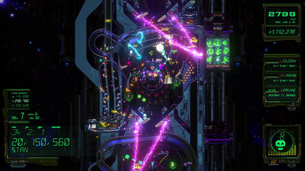 XENOTILT: HOSTILE PINBALL ACTION screenshot 7