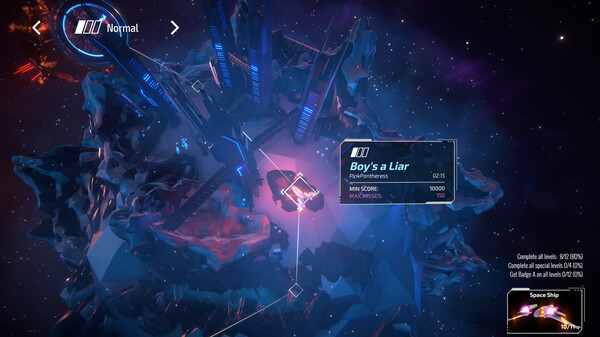 Invector: Rhythm Galaxy screenshot 7