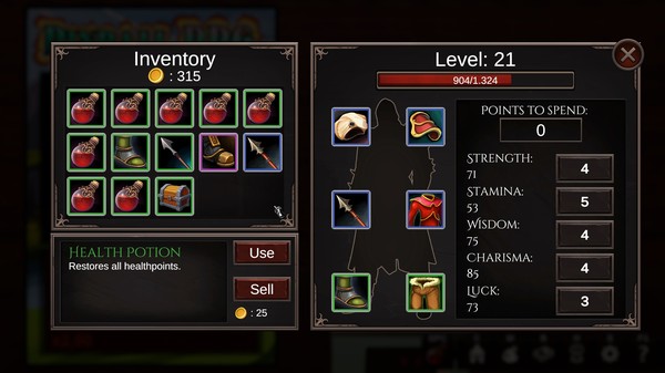 Eternal Pinball RPG screenshot 2