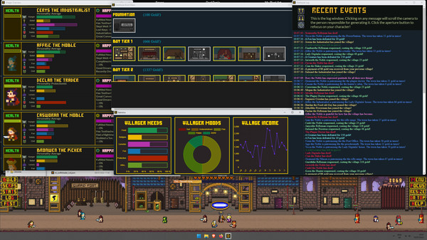 Desktopia: A Desktop Village Simulator screenshot 2
