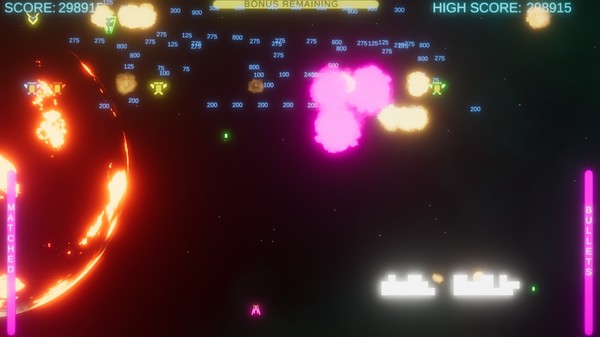 Neon Invaders screenshot 3