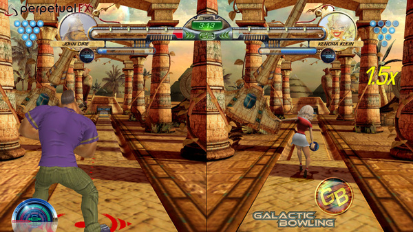 Galactic Bowling screenshot 3