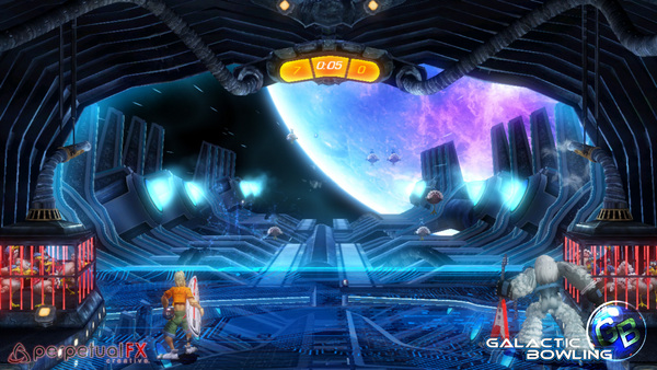 Galactic Bowling screenshot 4