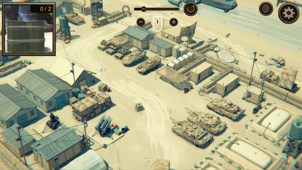 Hidden Desert War Top-Down 3D screenshot 3