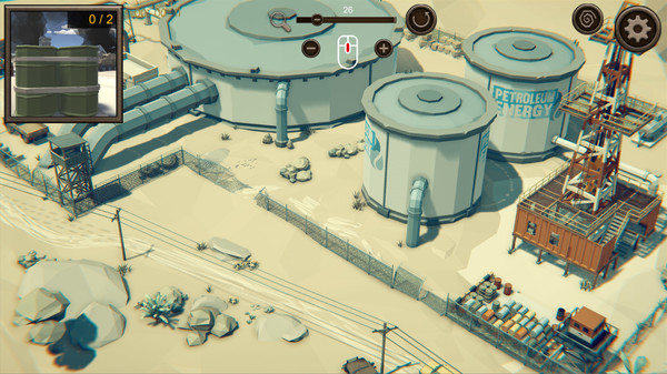 Hidden Desert War Top-Down 3D screenshot 2