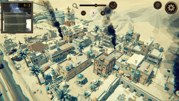 Hidden Desert War Top-Down 3D screenshot 4