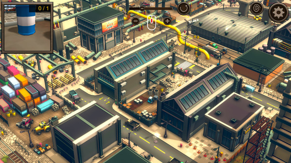 Hidden Industries Top-Down 3D screenshot 2
