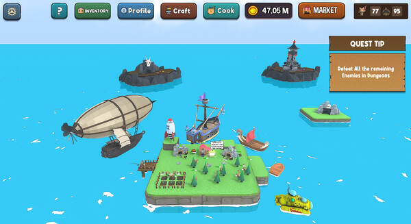 Island Idle RPG screenshot 1