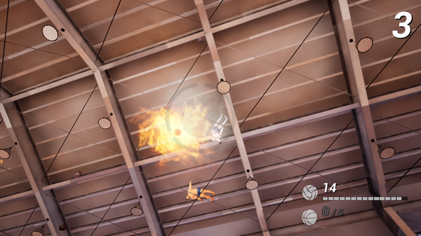 A game that saves the muscles caught in the ceiling of the gymnasium screenshot 3
