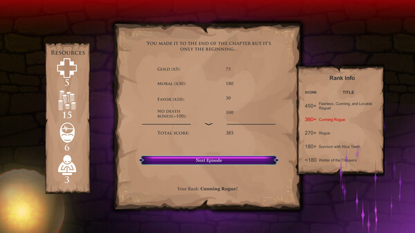 DnD Adventure: Rogue's Choice screenshot 8