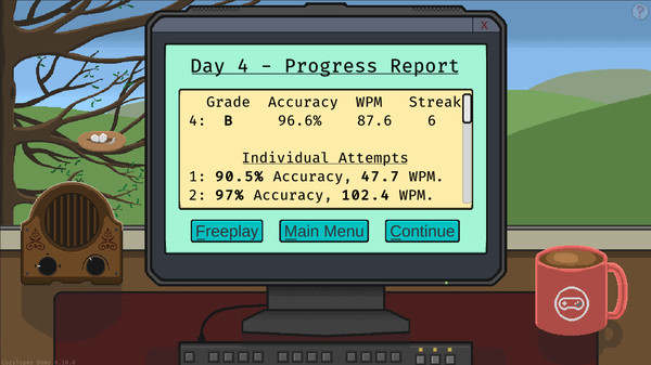 CozyTyper screenshot 4