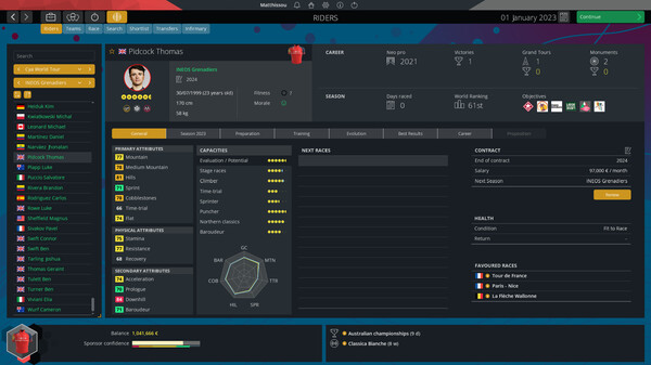 Pro Cycling Manager 2023 screenshot 8