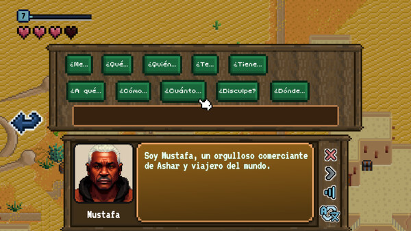 Newcomer : A Language Learning RPG screenshot 2