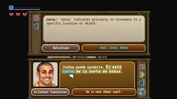 Newcomer : A Language Learning RPG screenshot 5