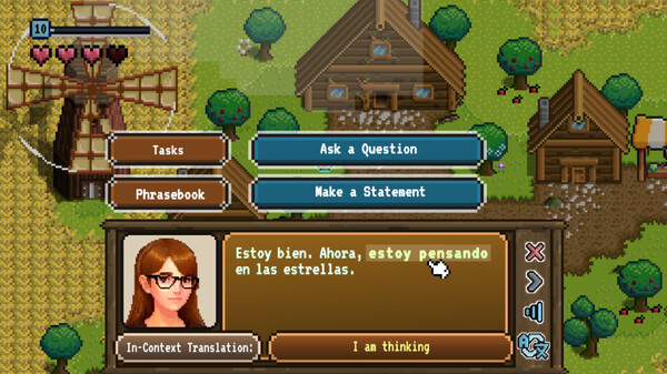 Newcomer : A Language Learning RPG screenshot 1