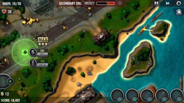 iBomber Defense Pacific screenshot 4