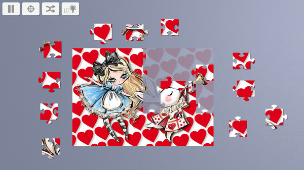 Alice in Wonderland Jigsaw Puzzle screenshot 2