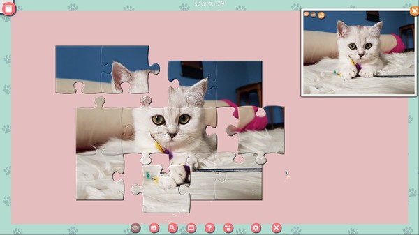 1001 Jigsaw. Cute Cats 2 screenshot 3