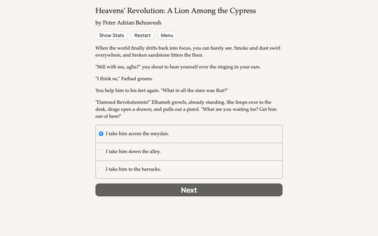 Heavens' Revolution: A Lion Among the Cypress screenshot 4