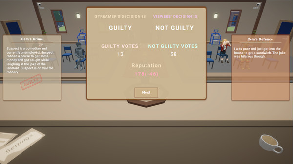 Streamer's Court screenshot 2
